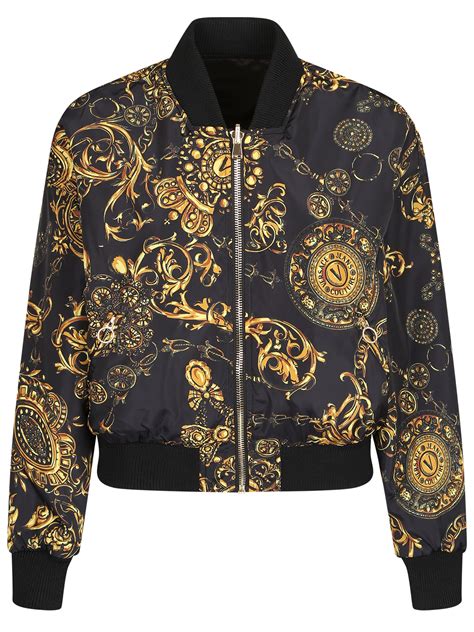 versace jeans couture bomberjacke|versace varsity bomber jacket.